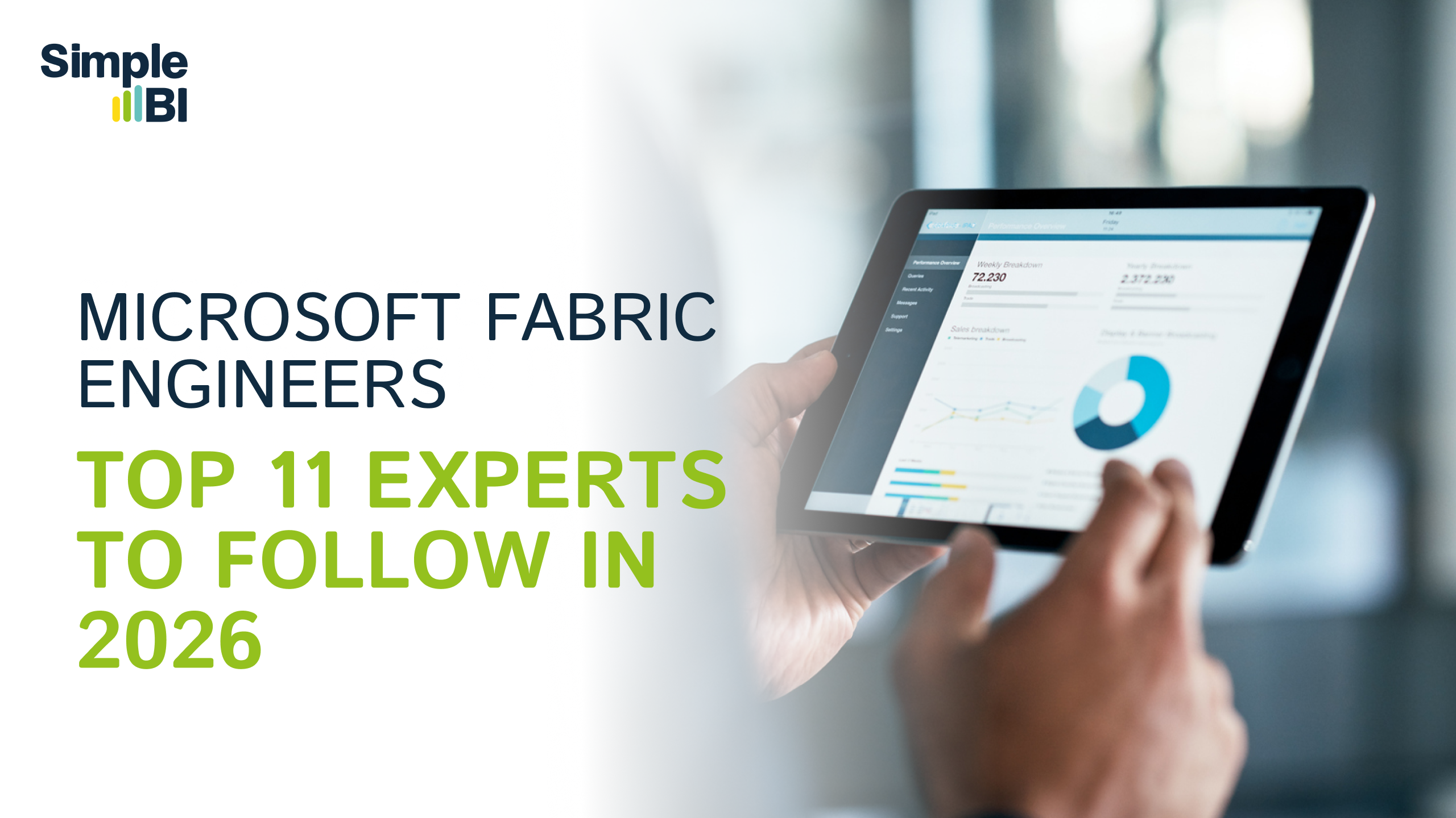 Top 11 Microsoft Fabric Engineers to Follow (and Hire) in 2026