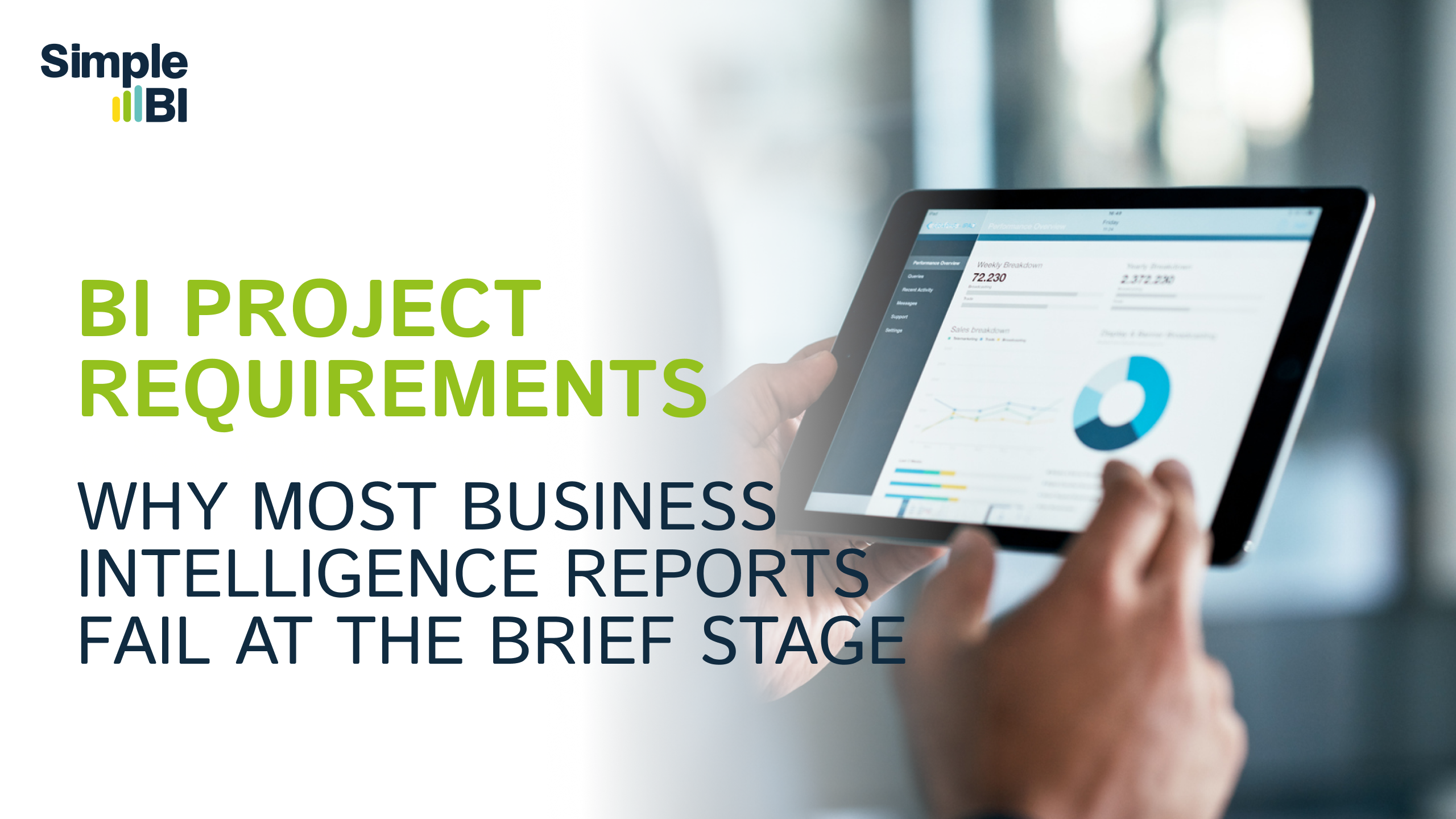 BI Project Requirements: Why Most Business Intelligence Reports Fail at the Brief Stage